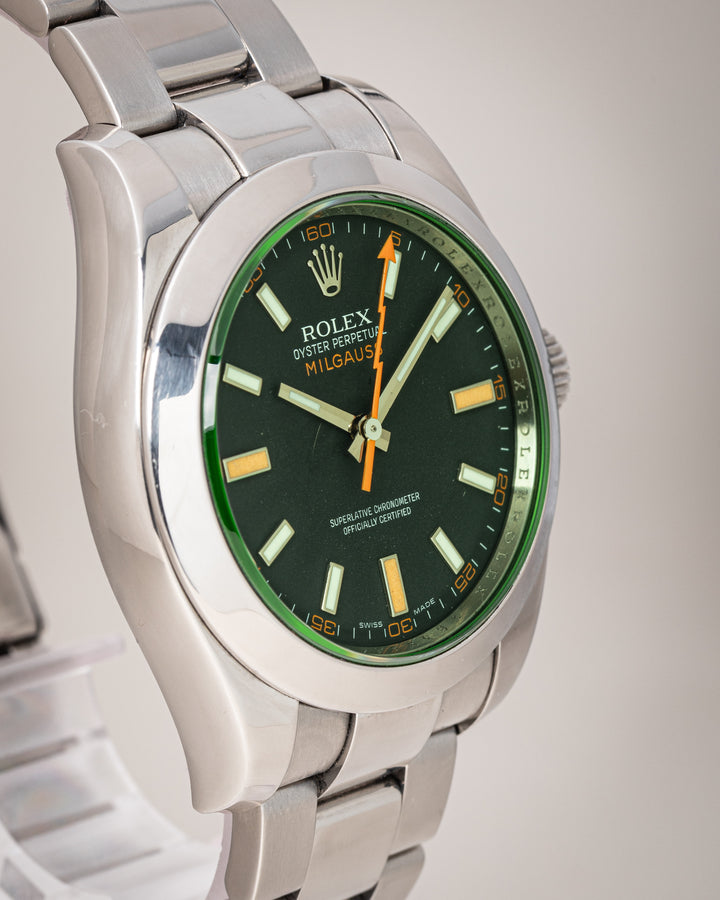 Rolex Stainless Steel Milgauss (116400GV)