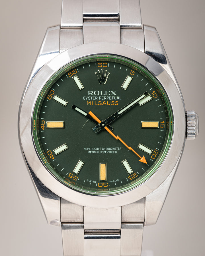 Rolex Stainless Steel Milgauss (116400GV)