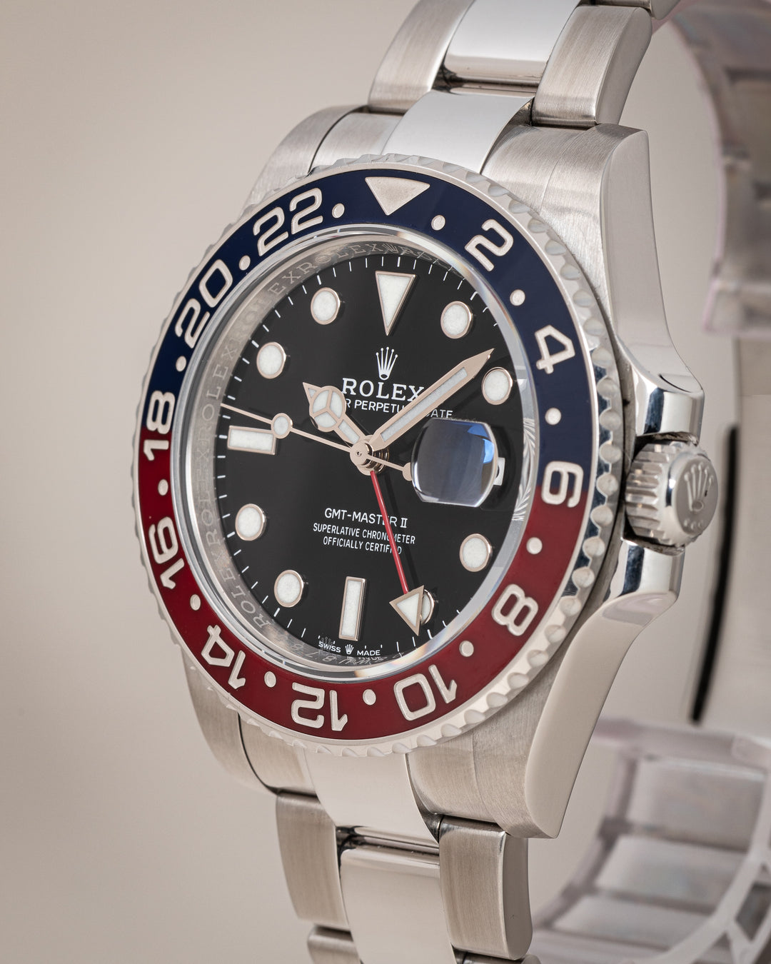 Rolex Stainless Steel GMT-Master II (126710BLRO)