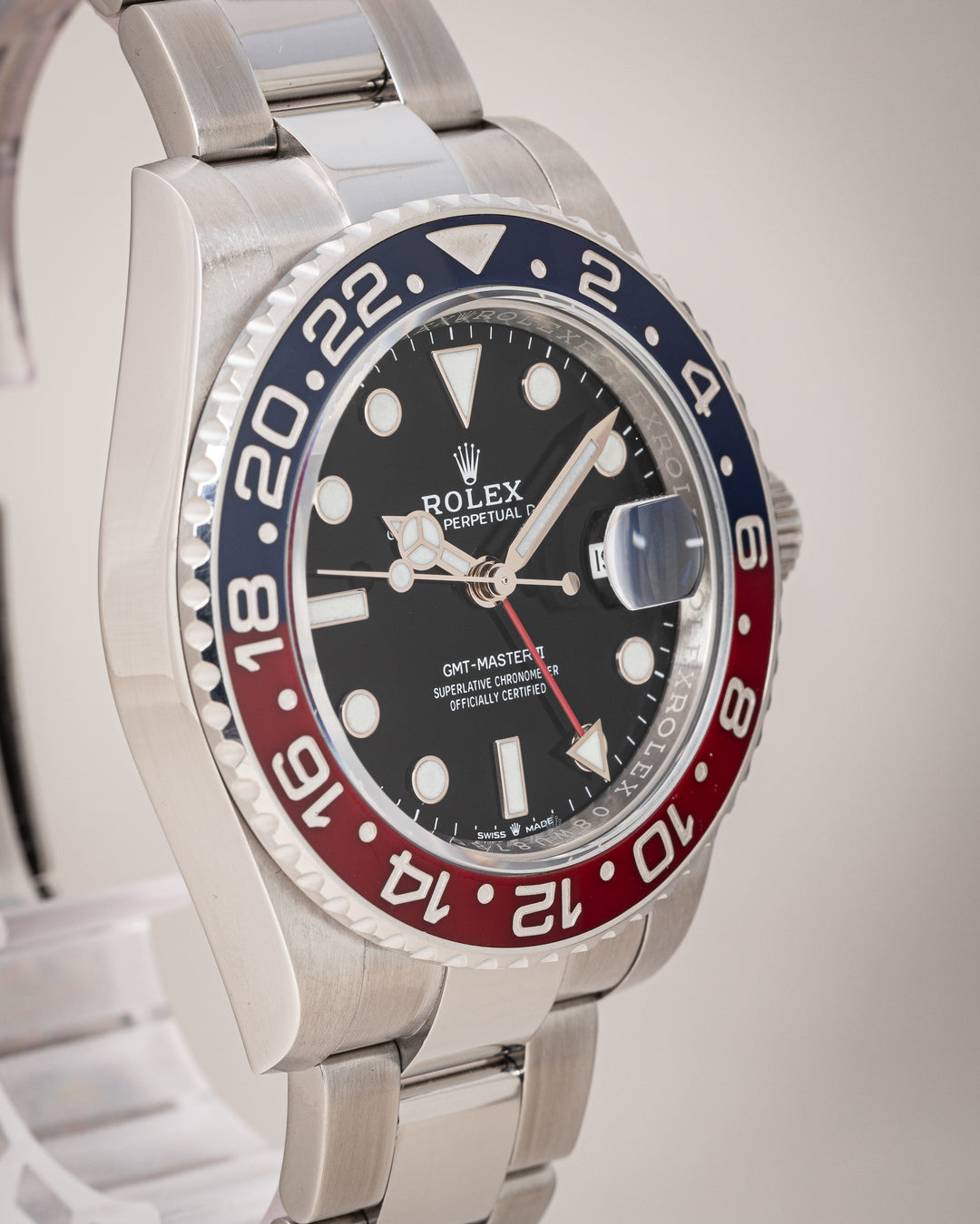 Rolex Stainless Steel GMT-Master II (126710BLRO)