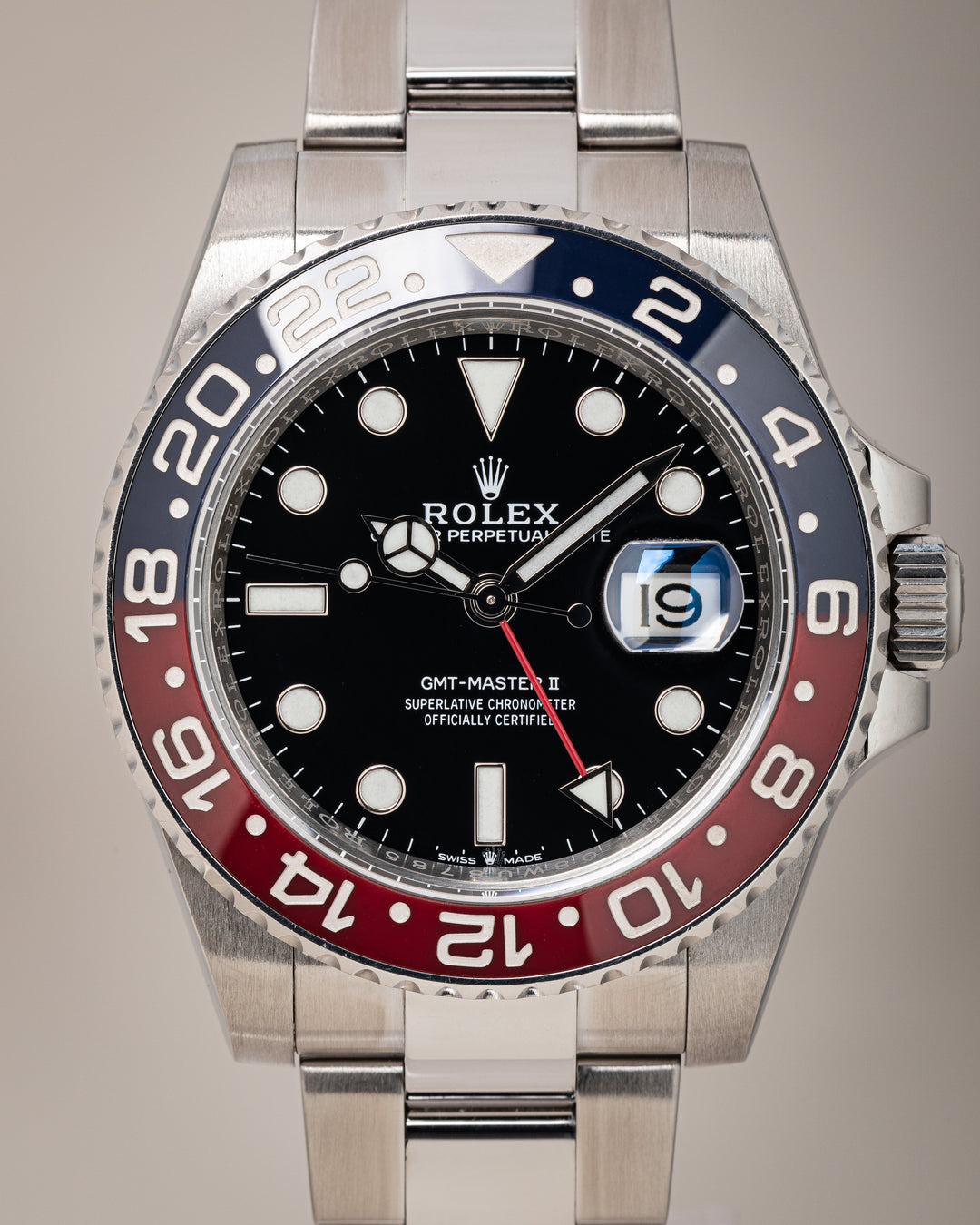 Rolex Stainless Steel GMT-Master II (126710BLRO)