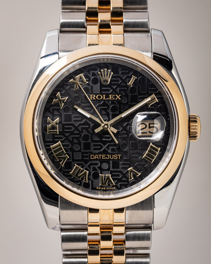 Rolex Stainless Steel and 18k Yellow Gold Datejust (116203)