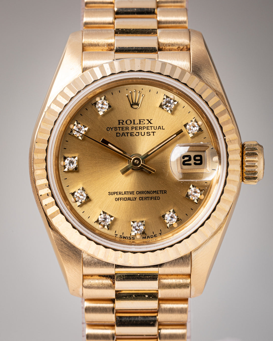 Rolex 18k Yellow Gold Women's Datejust (69178)