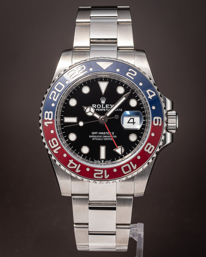 Rolex Stainless Steel GMT-Master II (126710BLRO)