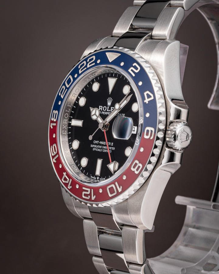 Rolex Stainless Steel GMT-Master II (126710BLRO)