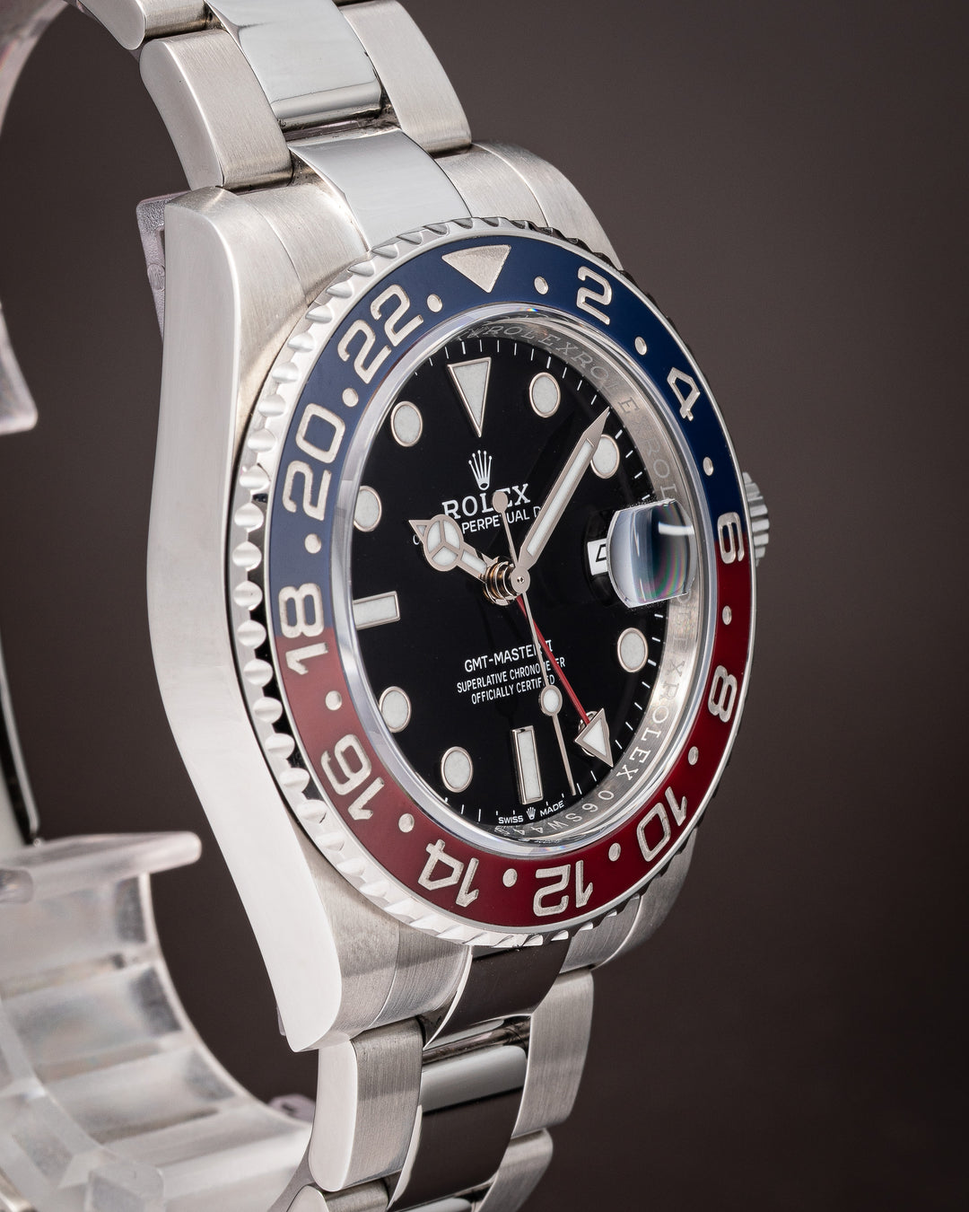 Rolex Stainless Steel GMT-Master II (126710BLRO)