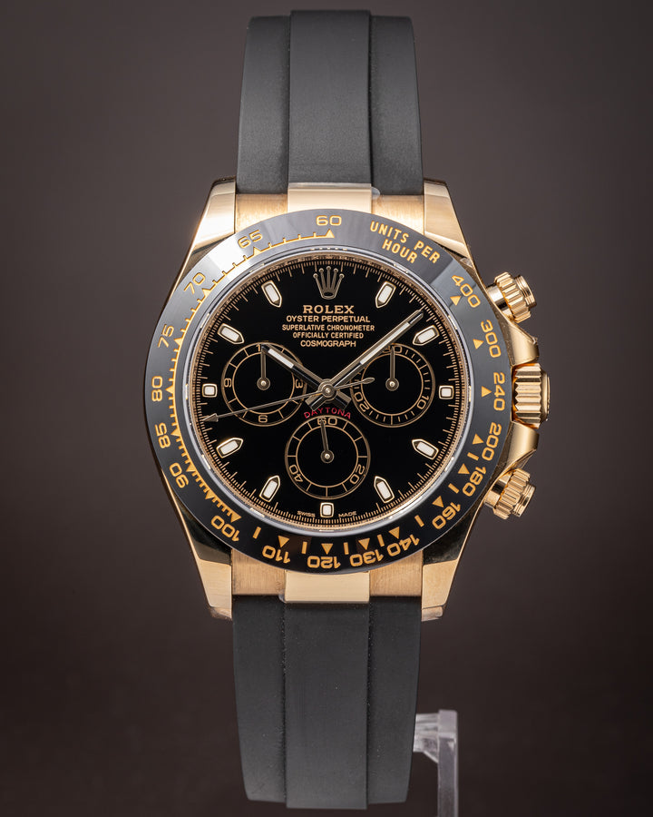 Rolex 18k Yellow Gold Cosmograph Daytona (116518LN)