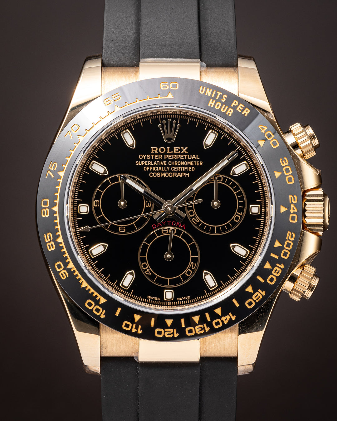 Rolex 18k Yellow Gold Cosmograph Daytona (116518LN)
