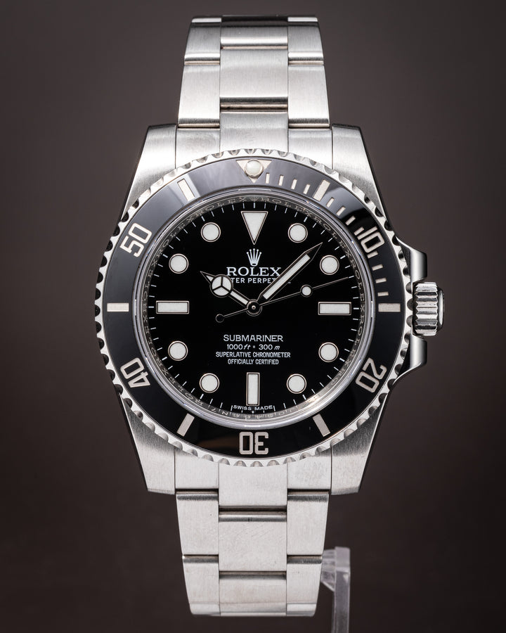 Rolex Stainless Steel Oyster Perpetual Submariner (114060)