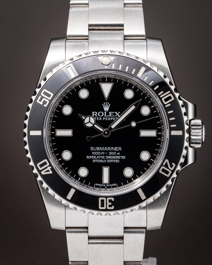Rolex Stainless Steel Oyster Perpetual Submariner (114060)