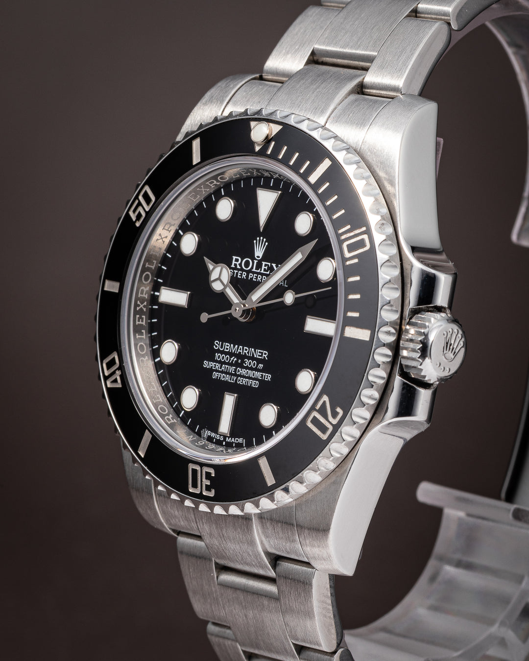 Rolex Stainless Steel Oyster Perpetual Submariner (114060)
