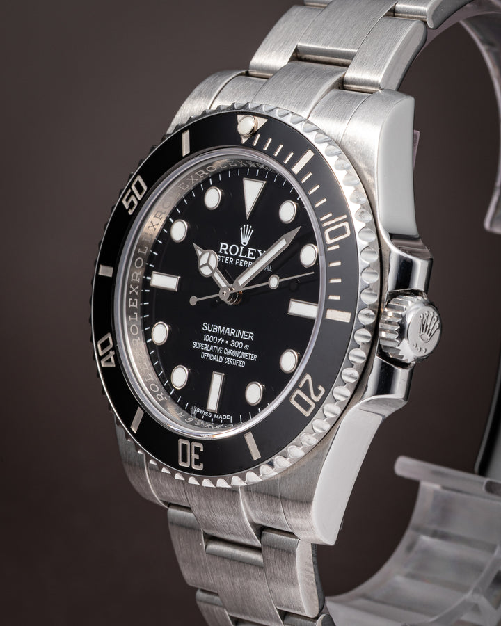 Rolex Stainless Steel Oyster Perpetual Submariner (114060)