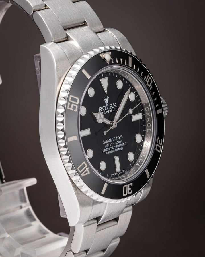 Rolex Stainless Steel Oyster Perpetual Submariner (114060)