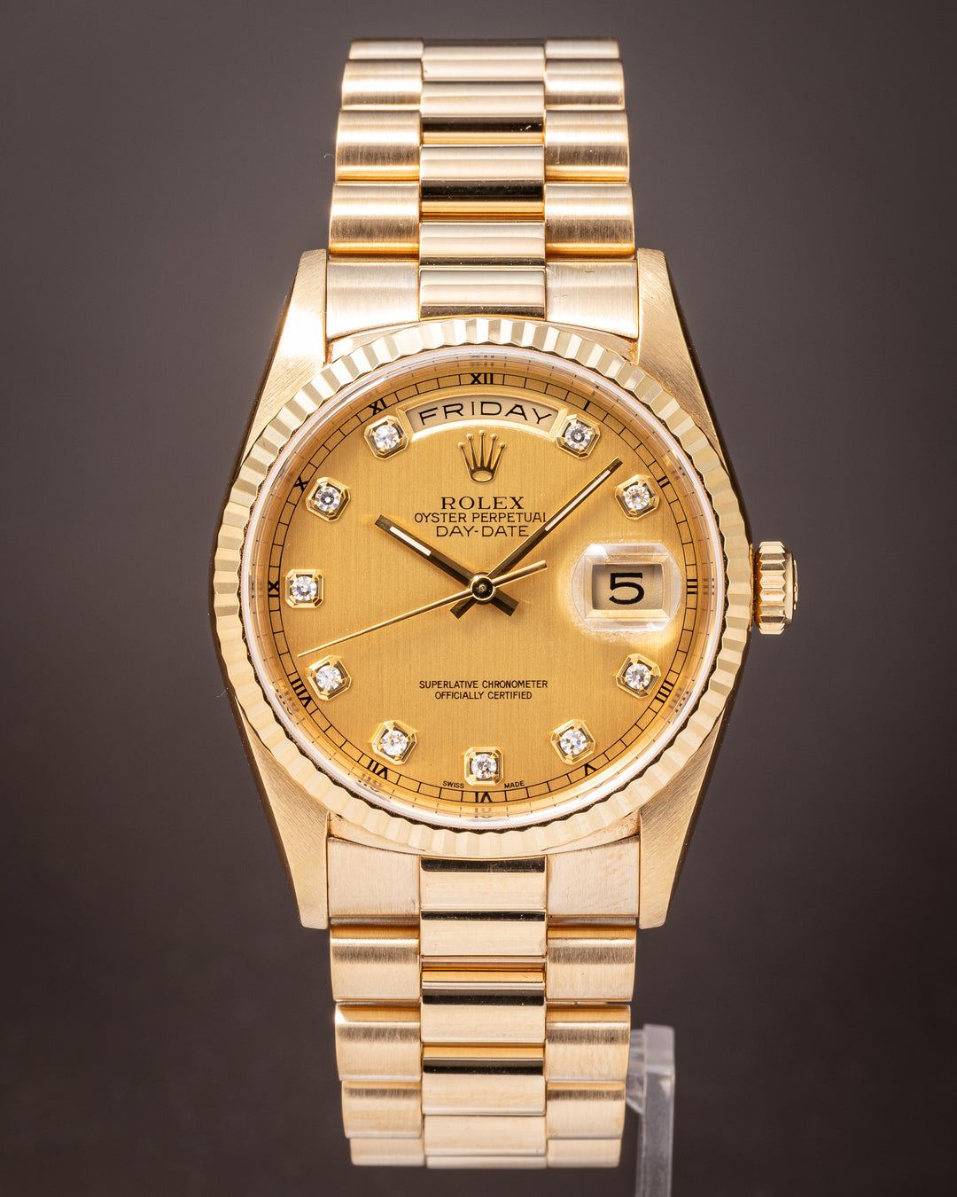 Rolex 18k Yellow Gold Day-Date (18238)