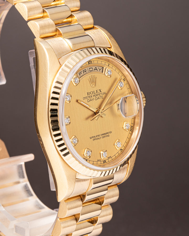 Rolex 18k Yellow Gold Day-Date (18238)
