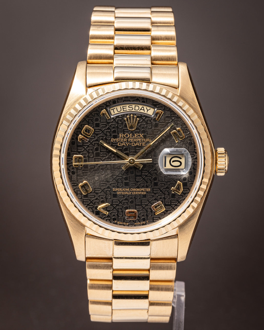Rolex 18k Yellow Gold Day-Date (18038)