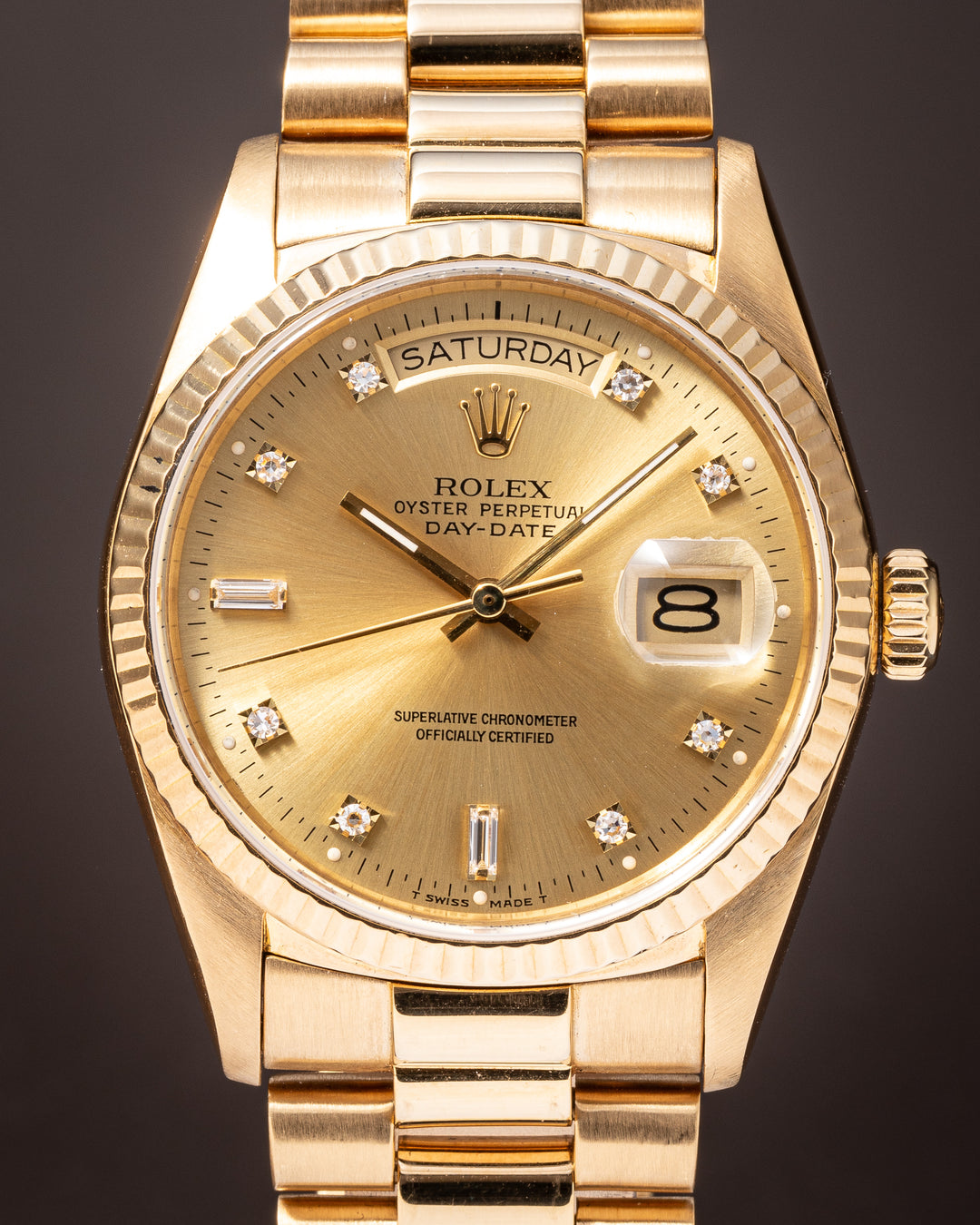 Rolex 18k Yellow Gold Day-Date (18038)