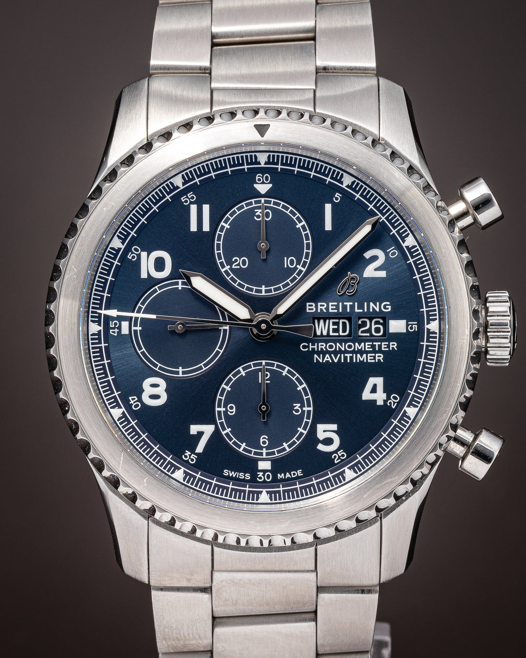 Breitling Stainless Steel Navitimer 8 Chronograph 43 (A13314)
