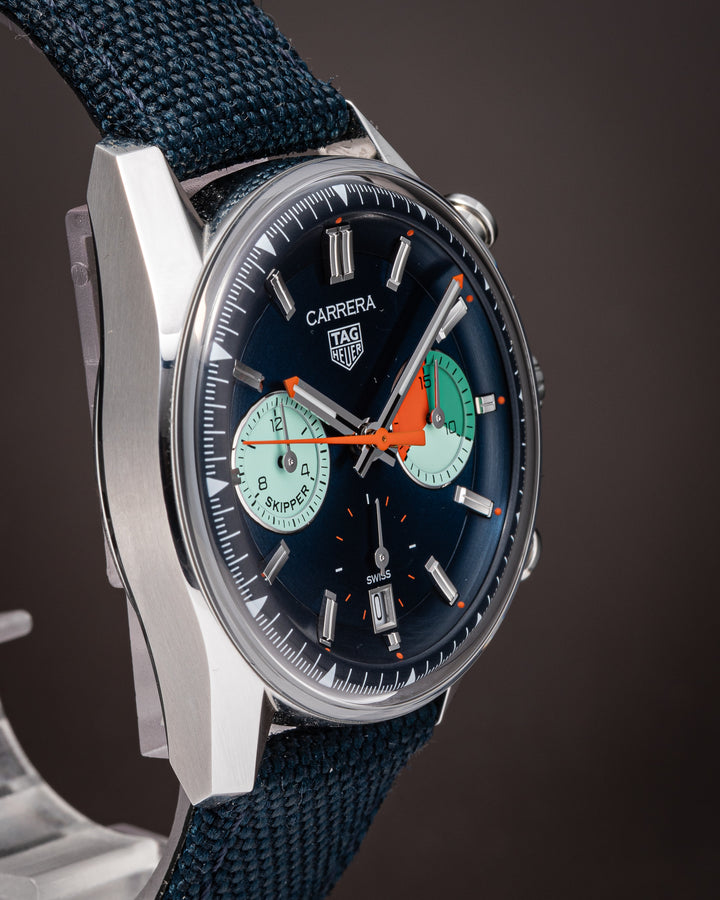 TAG Heuer Stainless Steel Carrera Chronograph Skipper (CBS2213)