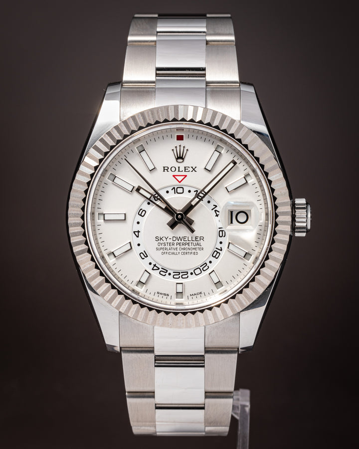 Rolex Stainless Steel Sky-Dweller (326934)