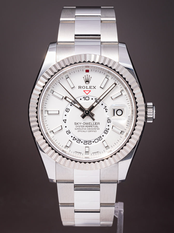 Rolex Stainless Steel Sky-Dweller (326934)