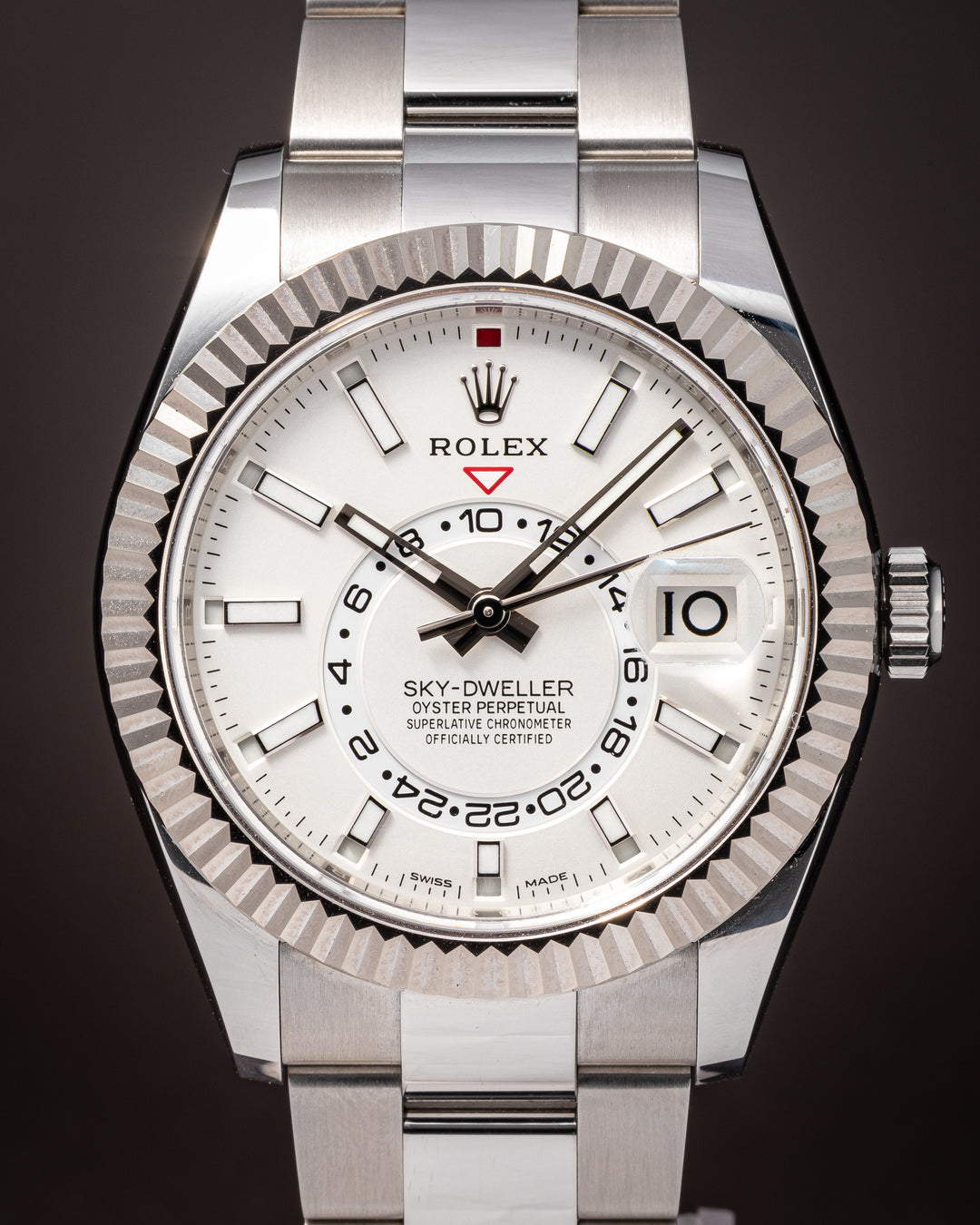 Rolex Stainless Steel Sky-Dweller (326934)