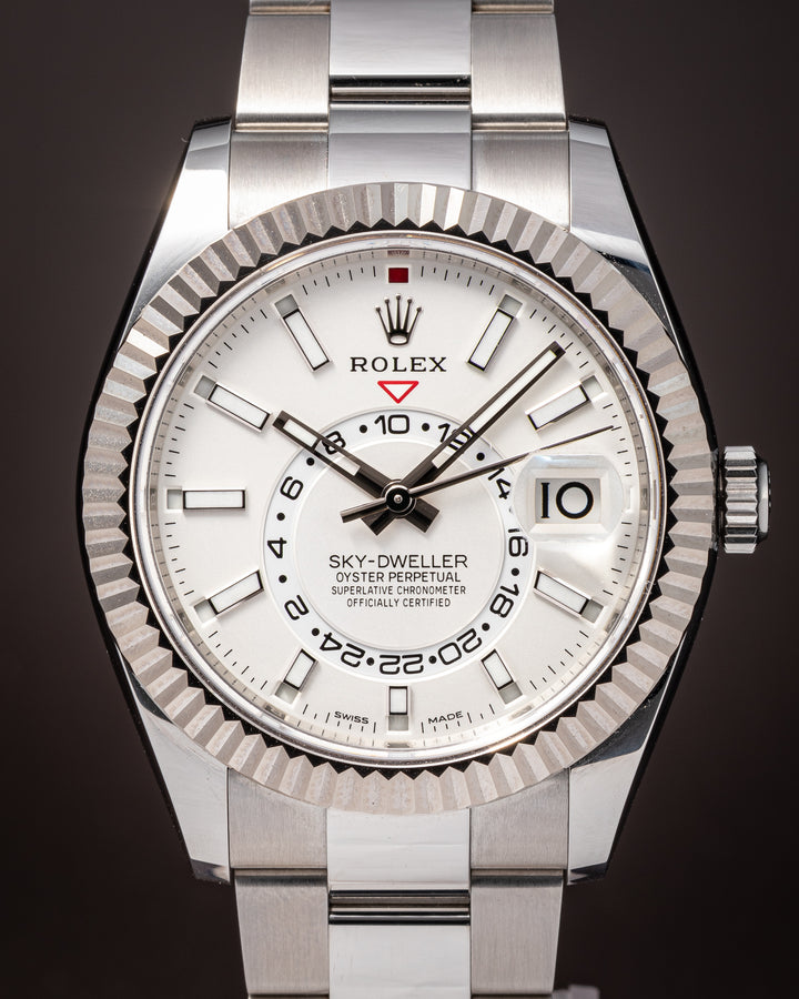 Rolex Stainless Steel Sky-Dweller (326934)