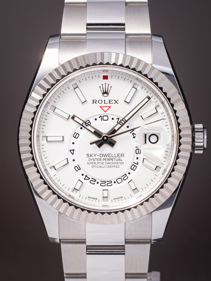 Rolex Stainless Steel Sky-Dweller (326934)