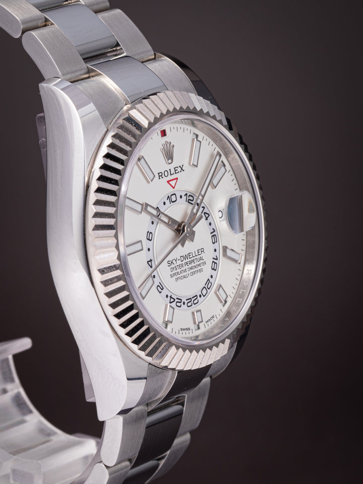 Rolex Stainless Steel Sky-Dweller (326934)