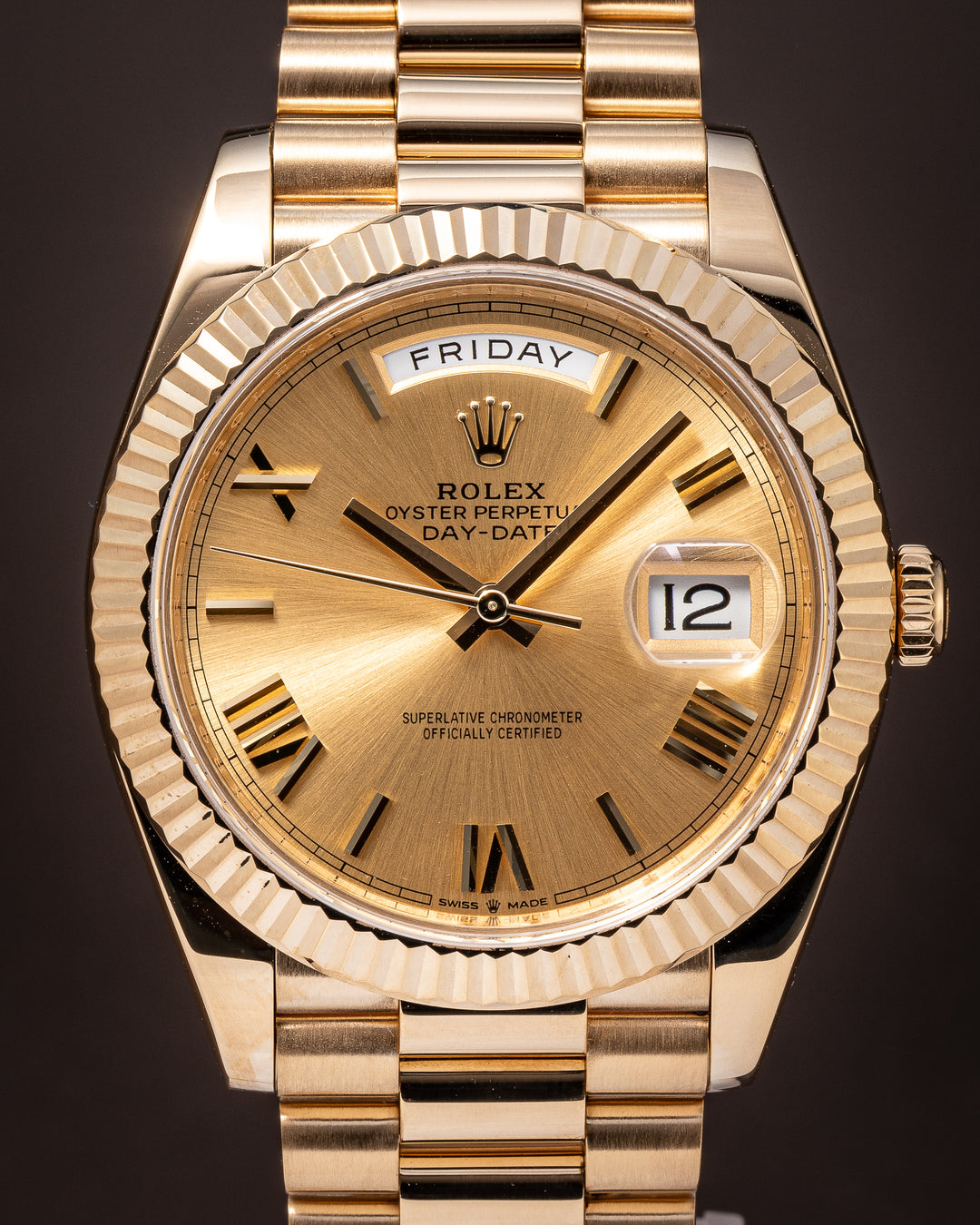 Rolex 18k Yellow Gold Day-Date 40 (228238)