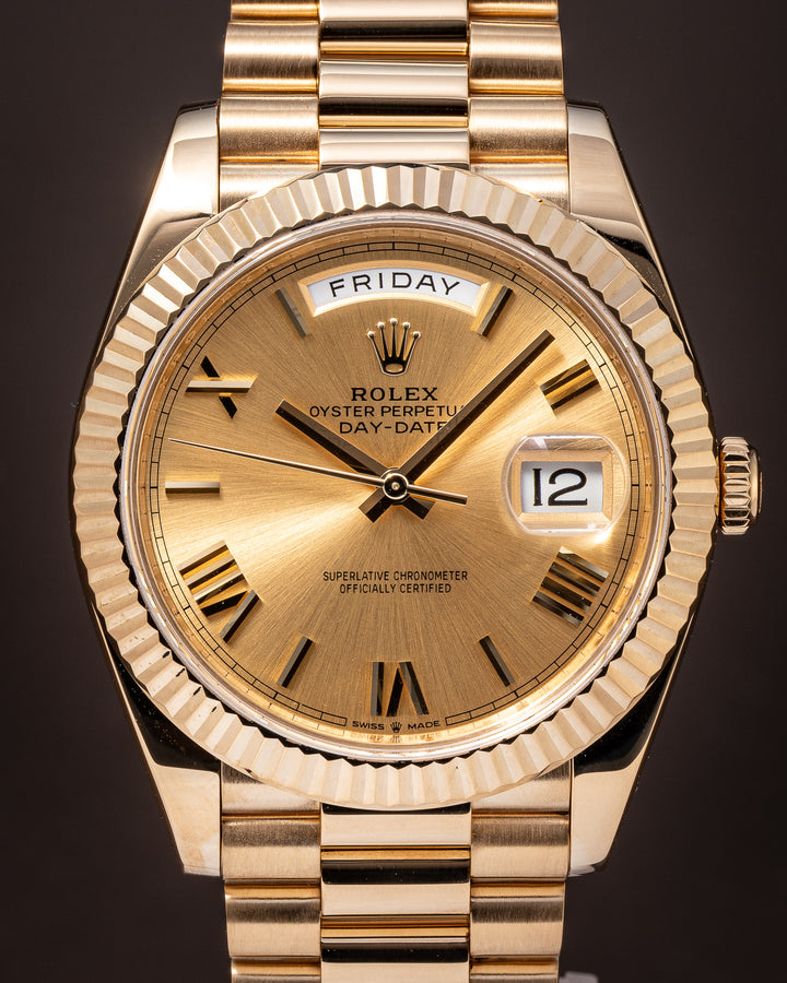 Rolex 18k Yellow Gold Day-Date 40 (228238)