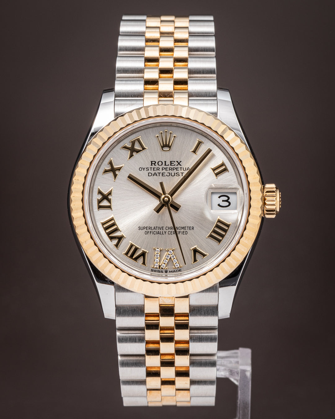 Rolex Stainless Steel and 18k Yellow Gold Women's Datejust (278273)