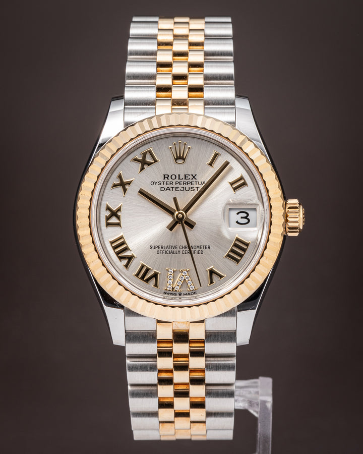 Rolex Stainless Steel and 18k Yellow Gold Women's Datejust (278273)