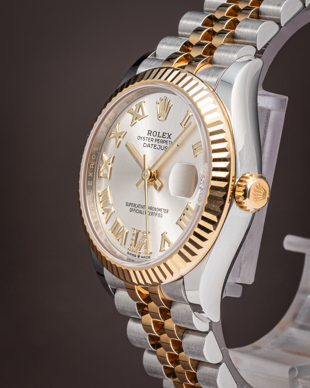 Rolex Stainless Steel and 18k Yellow Gold Women's Datejust (278273)