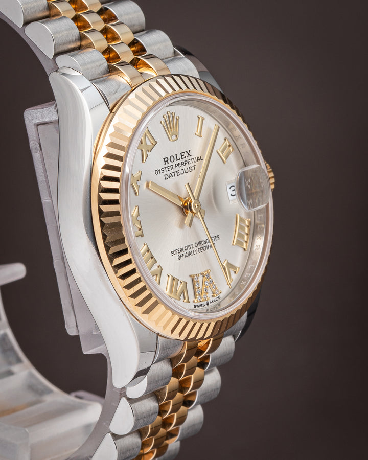 Rolex Stainless Steel and 18k Yellow Gold Women's Datejust (278273)