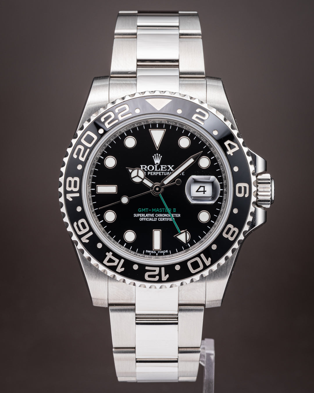 Rolex Stainless Steel GMT-Master II (116710LN)