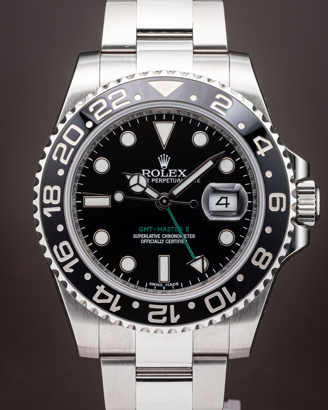 Rolex Stainless Steel GMT-Master II (116710LN)