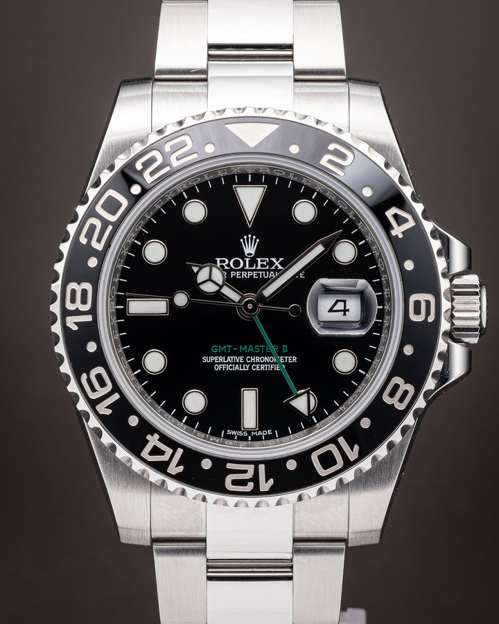 Rolex Stainless Steel GMT-Master II (116710LN)