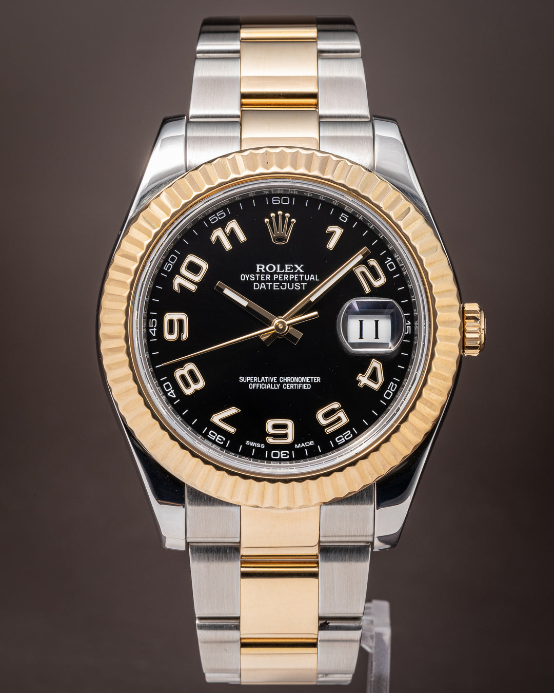 Rolex Stainless Steel and 18k Yellow Gold Datejust II (116333)