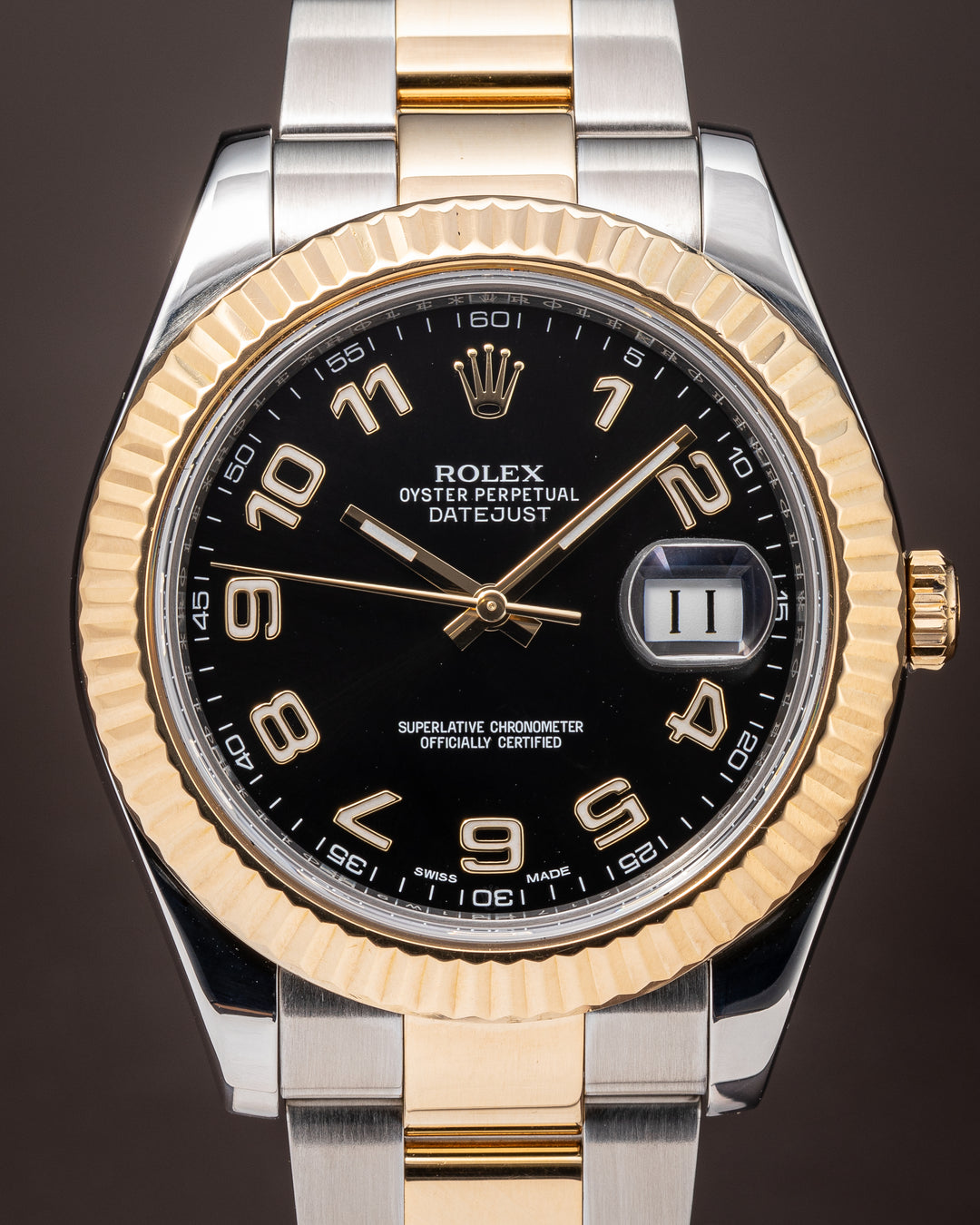 Rolex Stainless Steel and 18k Yellow Gold Datejust II (116333)