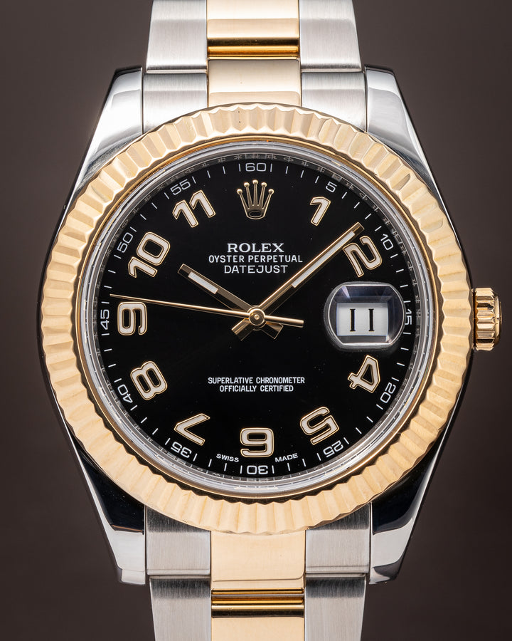 Rolex Stainless Steel and 18k Yellow Gold Datejust II (116333)