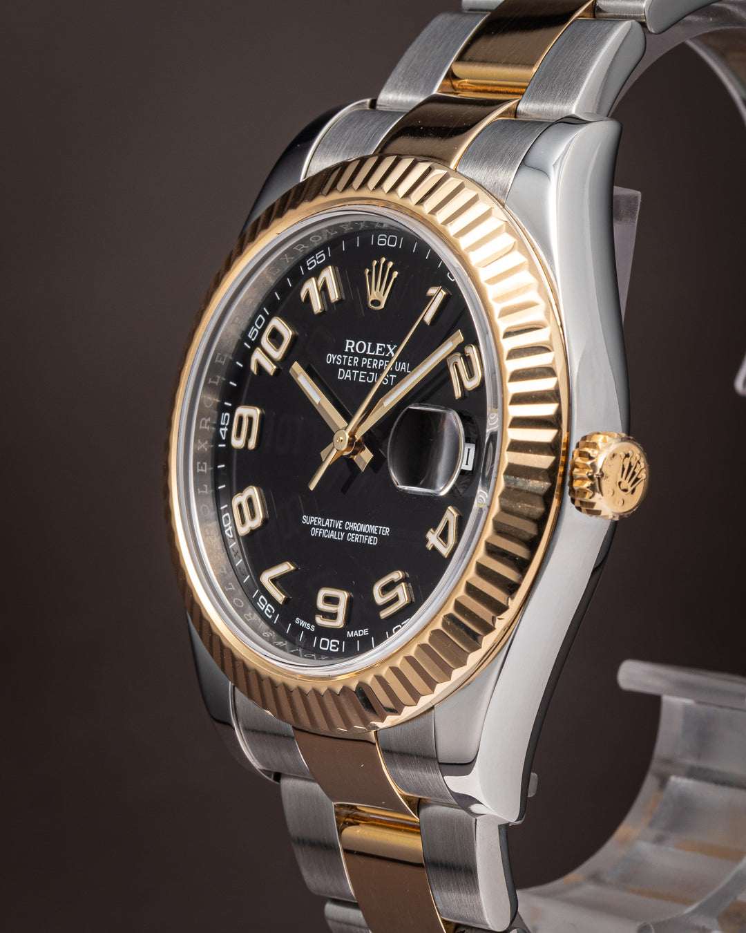 Rolex Stainless Steel and 18k Yellow Gold Datejust II (116333)