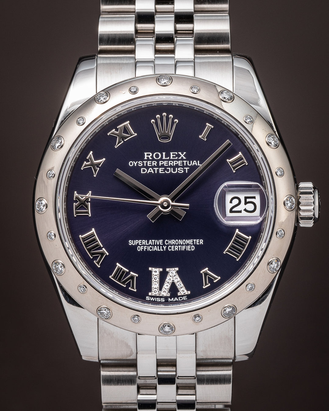 Rolex Stainless Steel Women's Datejust (178344)