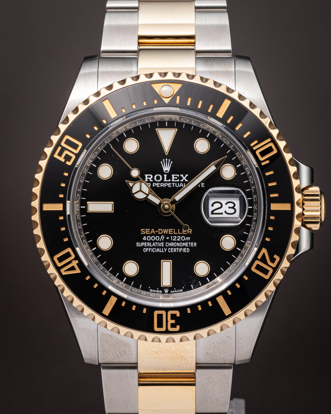 Rolex Stainless Steel and 18k Yellow Gold Sea-Dweller (126603)