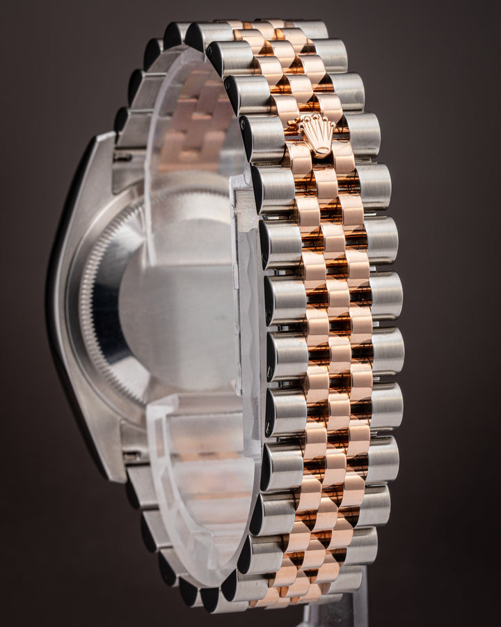 Rolex Stainless Steel and 18k Rose Gold Datejust (116231)