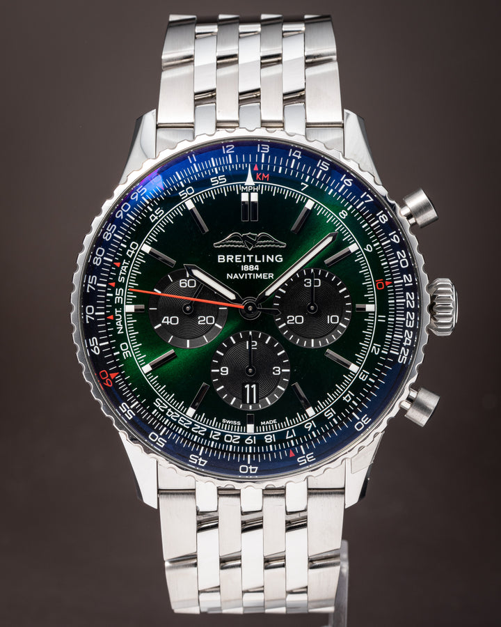 Breitling Stainless Steel Navitimer B01 Chronograph 46 (AB0137)