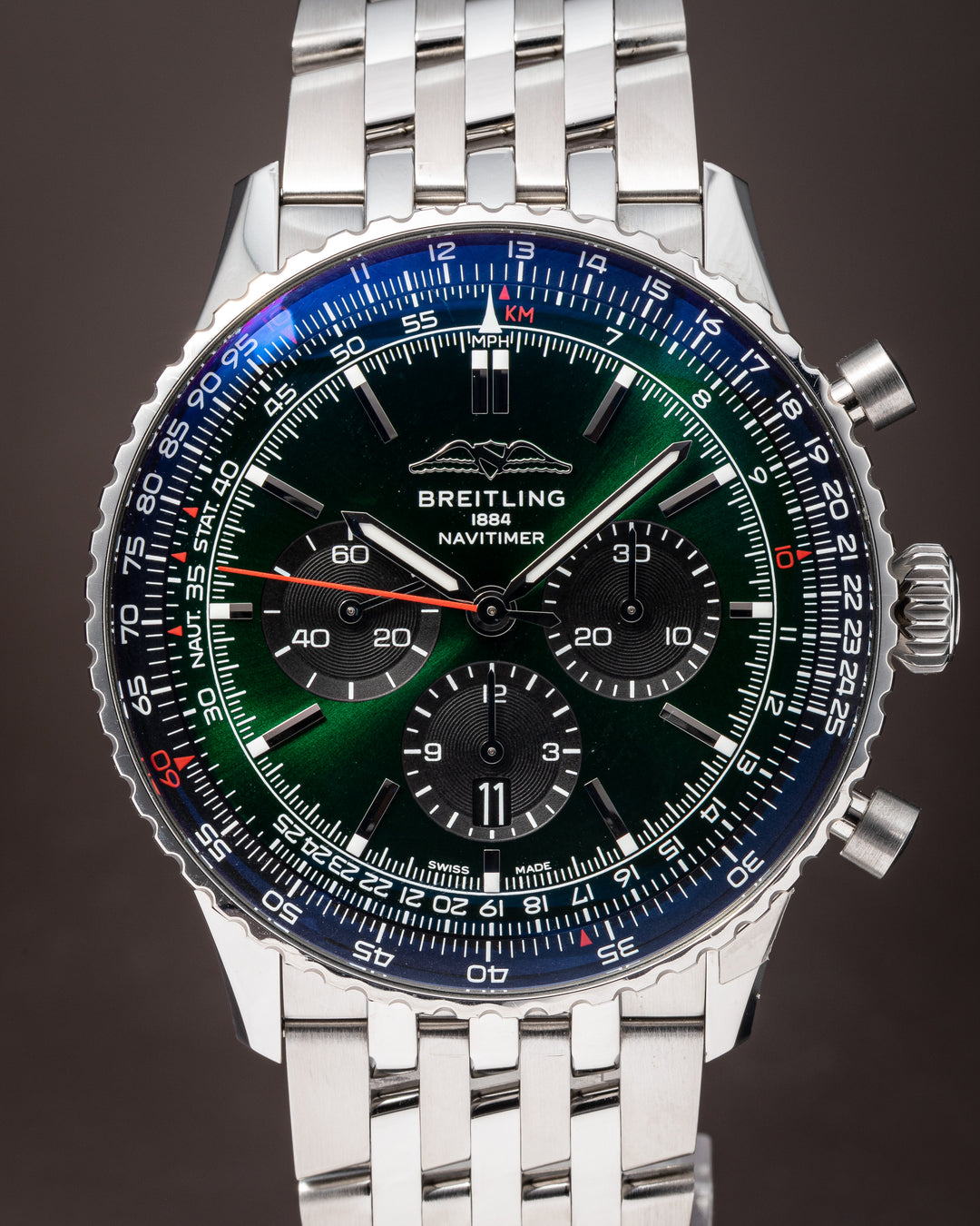 Breitling Stainless Steel Navitimer B01 Chronograph 46 (AB0137)