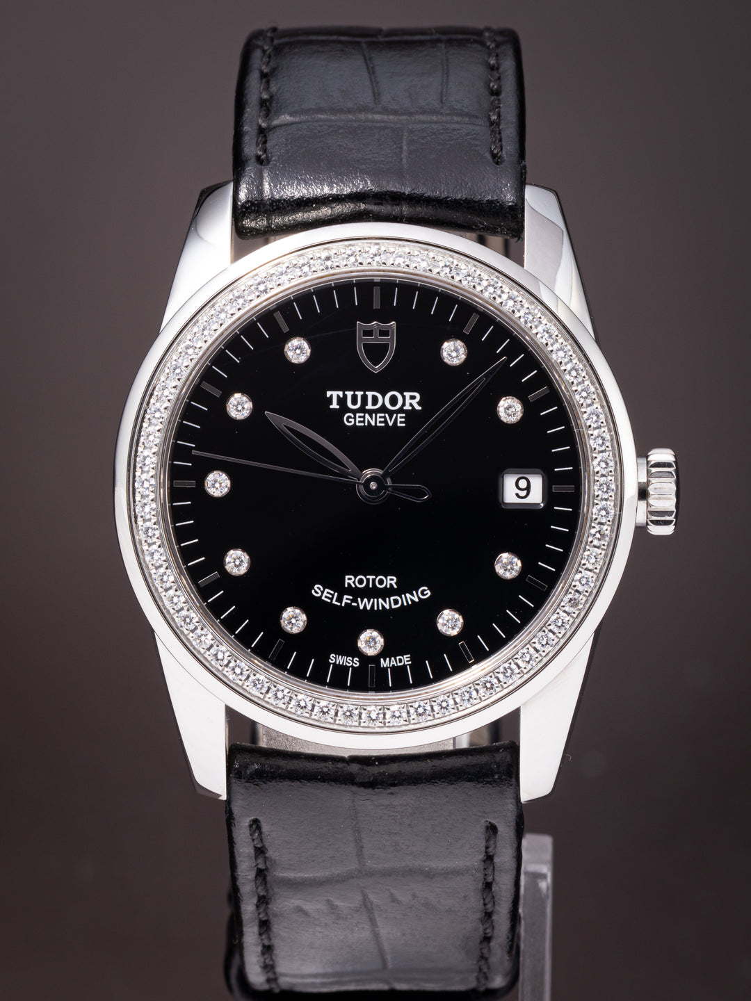 Tudor Stainless Steel Glamour Date 36 (55020)