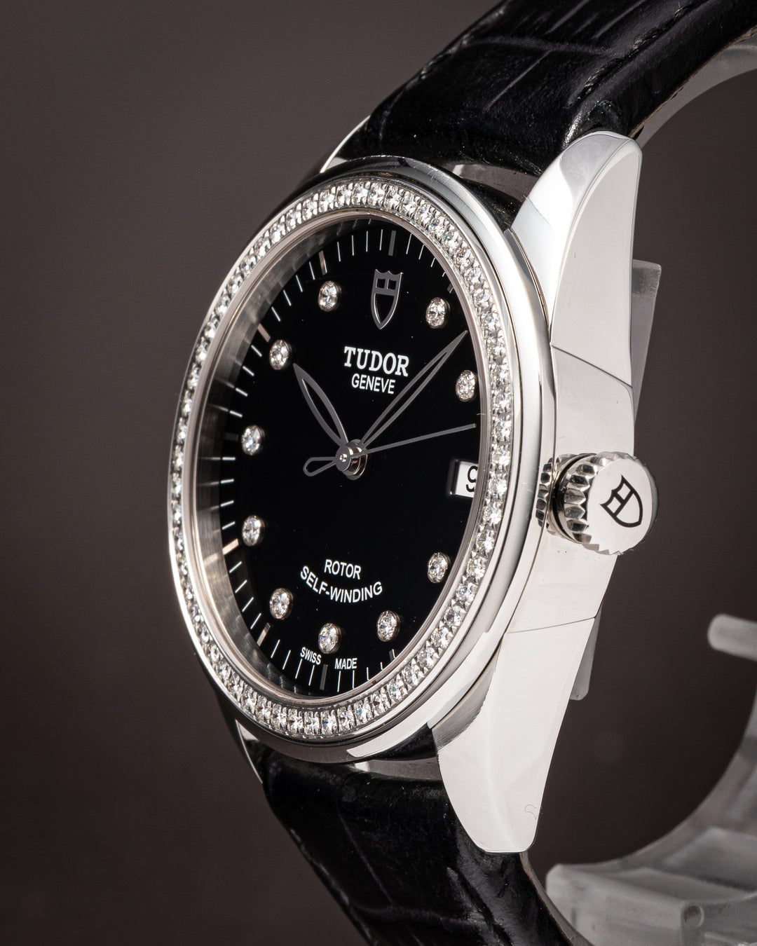 Tudor Stainless Steel Glamour Date 36 (55020)
