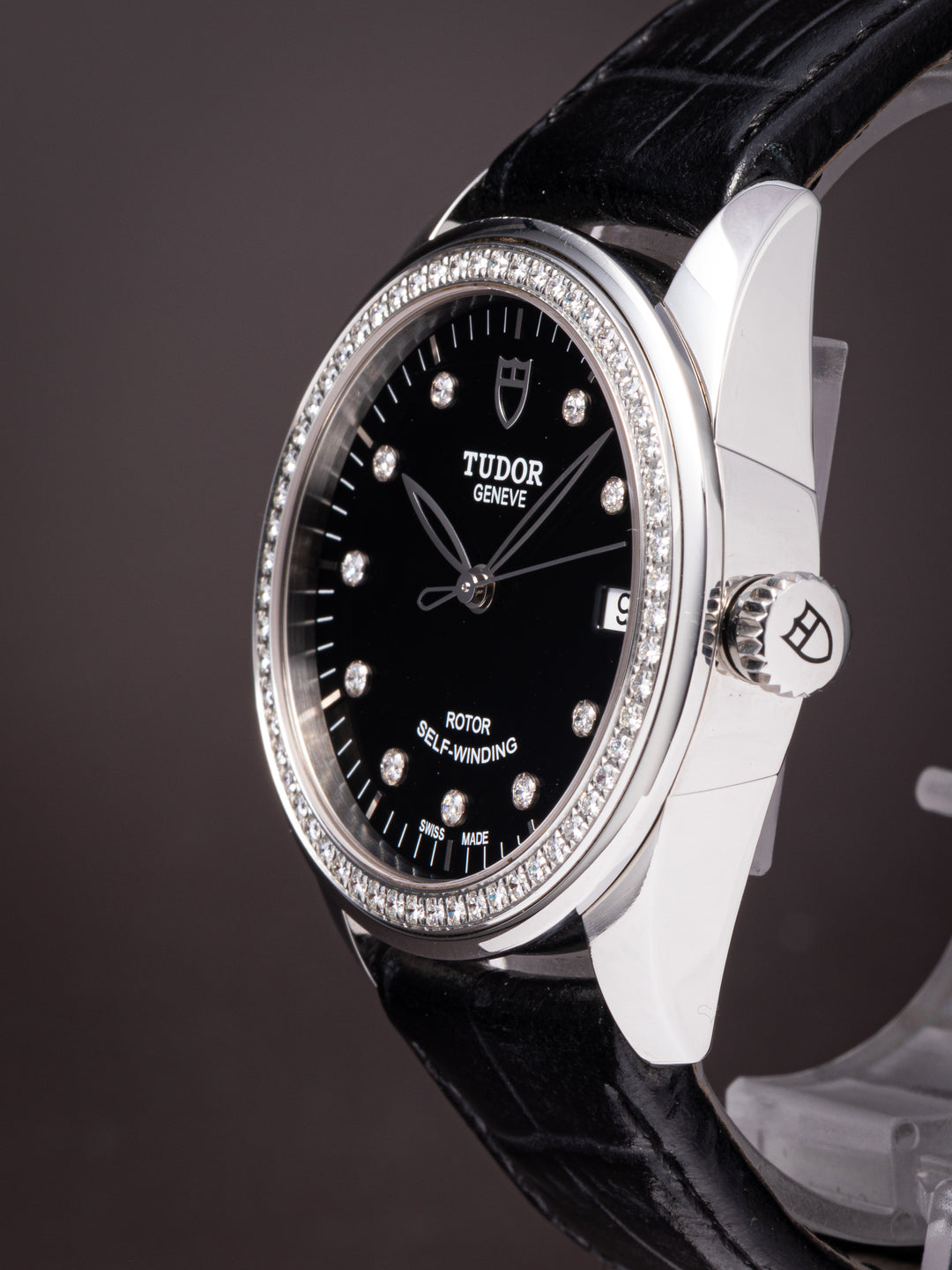 Tudor Stainless Steel Glamour Date 36 (55020)